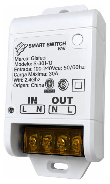Switch Smart 30a Wifi Programable Ahorro Energía